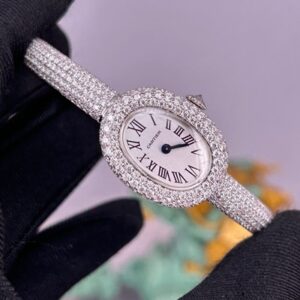 까르띠에 베누아 워치 크리스탈 화이트 다이얼 스위스 쿼츠 무브먼트 시계 (2 color) 레플리카 미러급 SA급 S급 고퀄리티 워치 [여성]