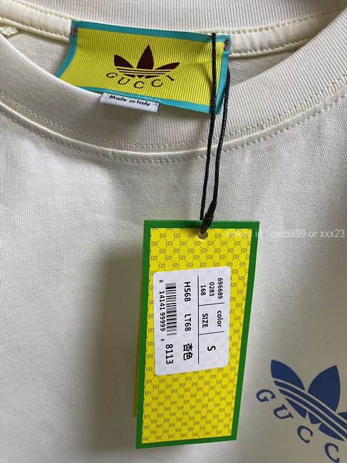 2025.04.08_[이ㅇㅇ 고객님 주문제품 검수사진] 구찌X아디다스 반팔 라운드 티셔츠 의류 레플리카 미러급 SA급 S급 고퀄리티 4