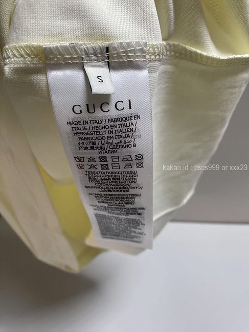 2025.04.08_[이ㅇㅇ 고객님 주문제품 검수사진] 구찌X아디다스 반팔 라운드 티셔츠 의류 레플리카 미러급 SA급 S급 고퀄리티 5