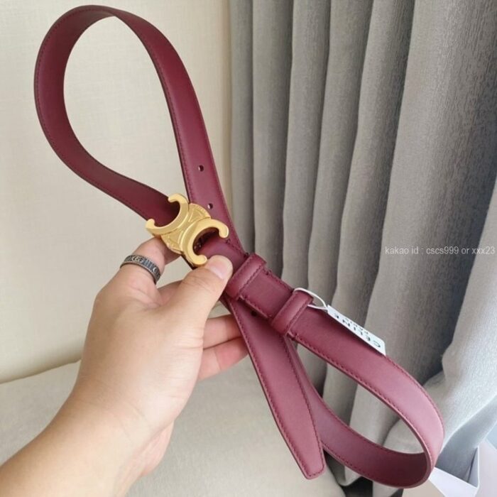 셀린느 트리오페 벨트 (4 color) 레플리카 미러급 SA급 S급 고퀄리티 트리옹프 허리띠 최상급 하이엔드 [여성] - best 35