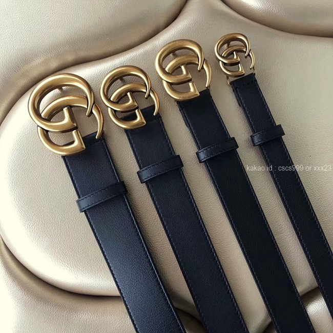 구찌 마몬트 (4 size) 벨트 레플리카 미러급 SA급 S급 고퀄리티 더블G버클 가죽 허리띠 최상급 하이엔드 [남성여성공용] - best 3