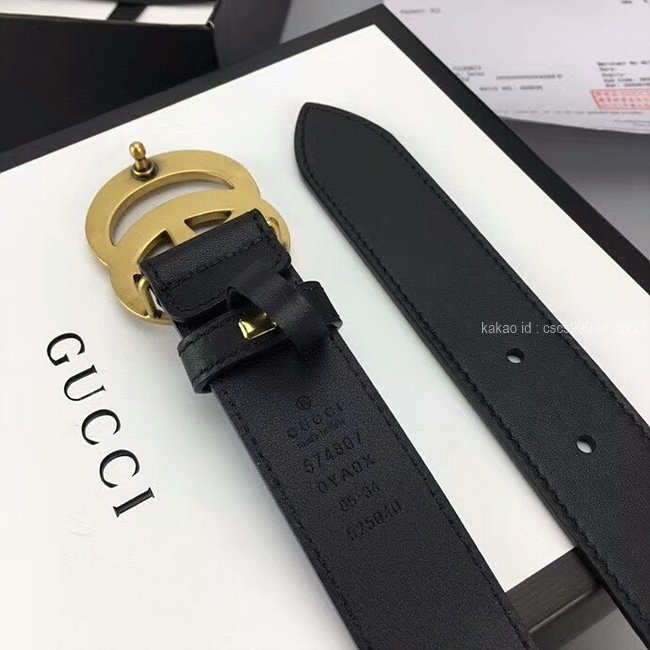 구찌 마몬트 (4 size) 벨트 레플리카 미러급 SA급 S급 고퀄리티 더블G버클 가죽 허리띠 최상급 하이엔드 [남성여성공용] - best 5