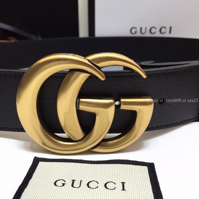 구찌 마몬트 (4 size) 벨트 레플리카 미러급 SA급 S급 고퀄리티 더블G버클 가죽 허리띠 최상급 하이엔드 [남성여성공용] - best 19