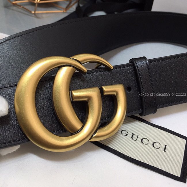 구찌 마몬트 (4 size) 벨트 레플리카 미러급 SA급 S급 고퀄리티 더블G버클 가죽 허리띠 최상급 하이엔드 [남성여성공용] - best 21
