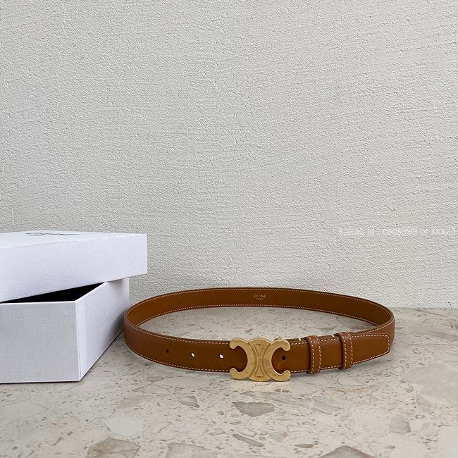 셀린느 트리오페 벨트 브라운 레플리카 미러급 SA급 S급 고퀄리티 최상급 하이엔드 허리띠 [여성] 3