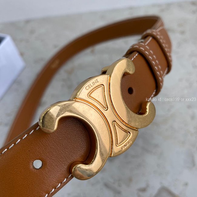 셀린느 트리오페 벨트 브라운 레플리카 미러급 SA급 S급 고퀄리티 최상급 하이엔드 허리띠 [여성] 4