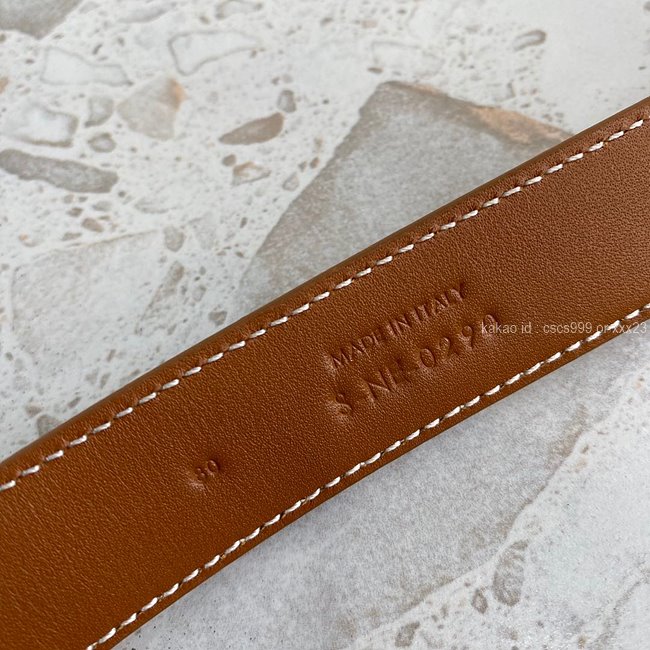 셀린느 트리오페 벨트 브라운 레플리카 미러급 SA급 S급 고퀄리티 최상급 하이엔드 허리띠 [여성] 6