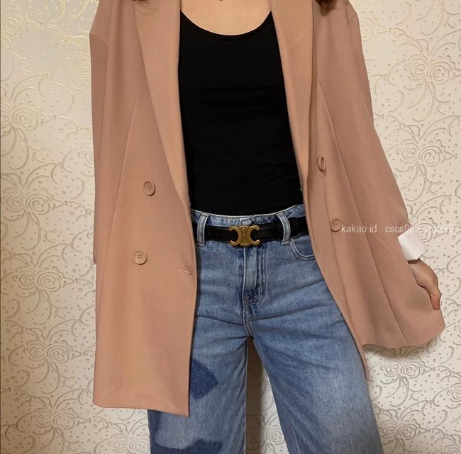 셀린느 트리오페 벨트 브라운 레플리카 미러급 SA급 S급 고퀄리티 최상급 하이엔드 허리띠 [여성] 15