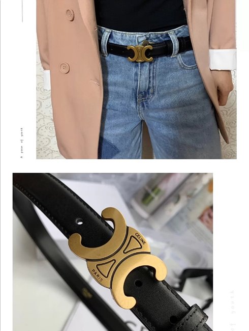 셀린느 트리오페 벨트 브라운 레플리카 미러급 SA급 S급 고퀄리티 최상급 하이엔드 허리띠 [여성] 16