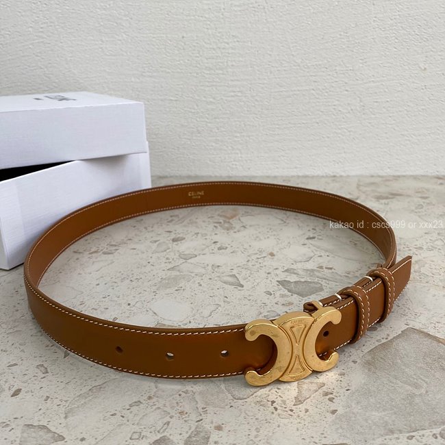 셀린느 트리오페 벨트 브라운 레플리카 미러급 SA급 S급 고퀄리티 최상급 하이엔드 허리띠 [여성] 21