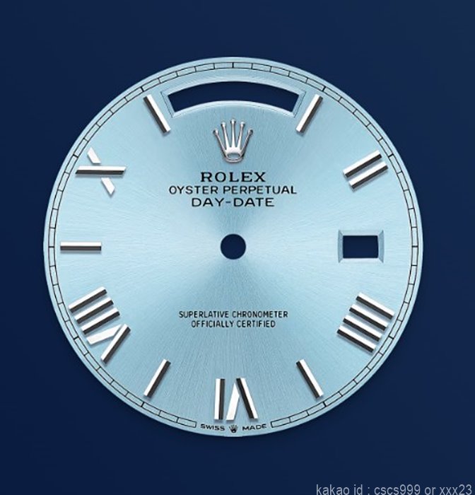 로렉스 데이데이트 아이스블루다이얼 레플리카 미러급 SA급 S급 고퀄리티 시계 [남성] - best 3