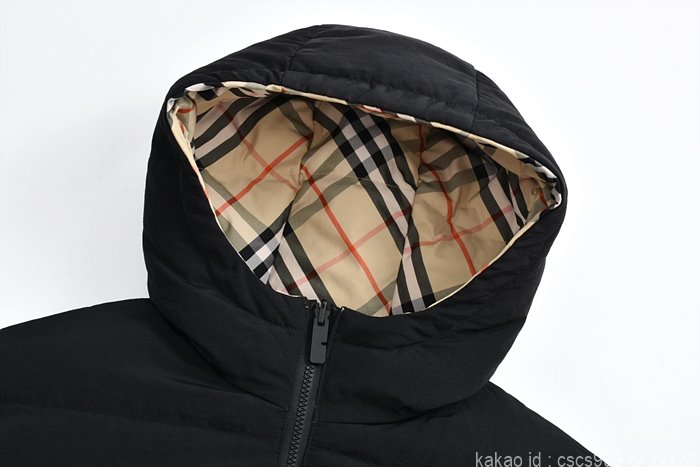 버버리 양면 패딩 레플리카 미러급 SA급 S급 고퀄리티 의류 후드 점퍼 [남성여성공용] - best 27