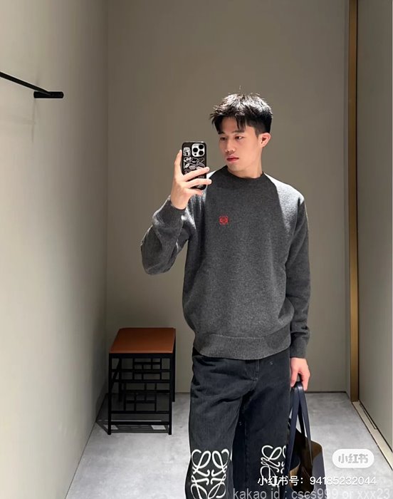 로에베 긴팔 니트 라운드 레플리카 미러급 SA급 S급 고퀄리티 의류 [남성여성공용] - best 4