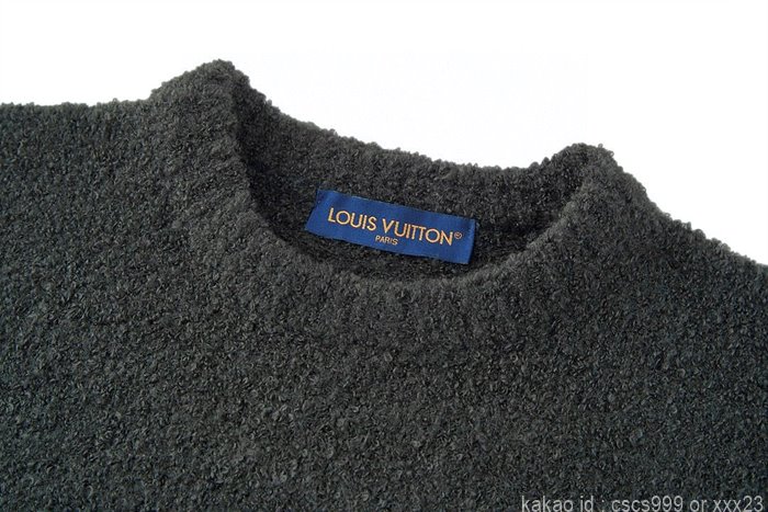루이비통 니트 레플리카 미러급 SA급 S급 고퀄리티 긴팔 라운드 의류 [남성여성공용] - best 13