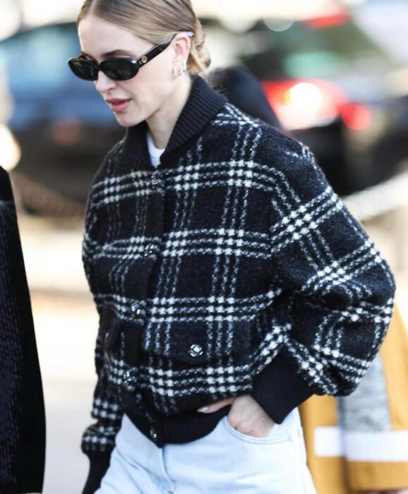 샤넬 체크 카라넥 자켓 블랙 레플리카 미러급 SA급 S급 고퀄리티 하이엔드 최상급 의류 [남성여성공용] - thebest 2