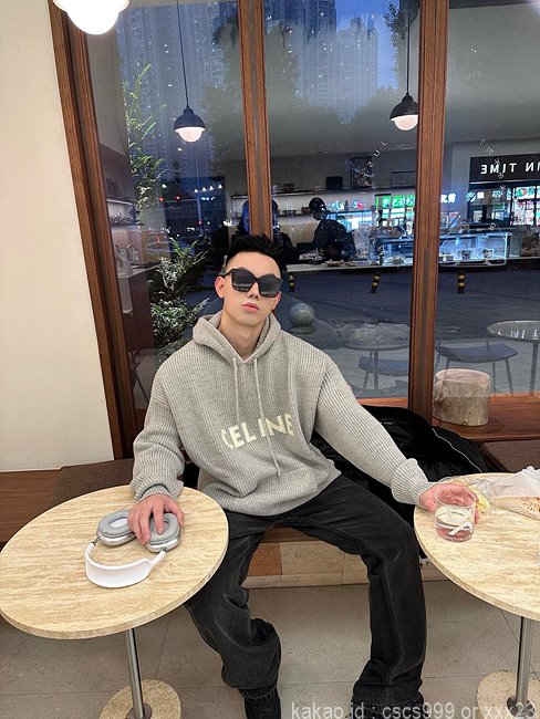 셀린느 후드 레플리카 미러급 SA급 S급 고퀄리티 니트 [남성여성공용] - best 4