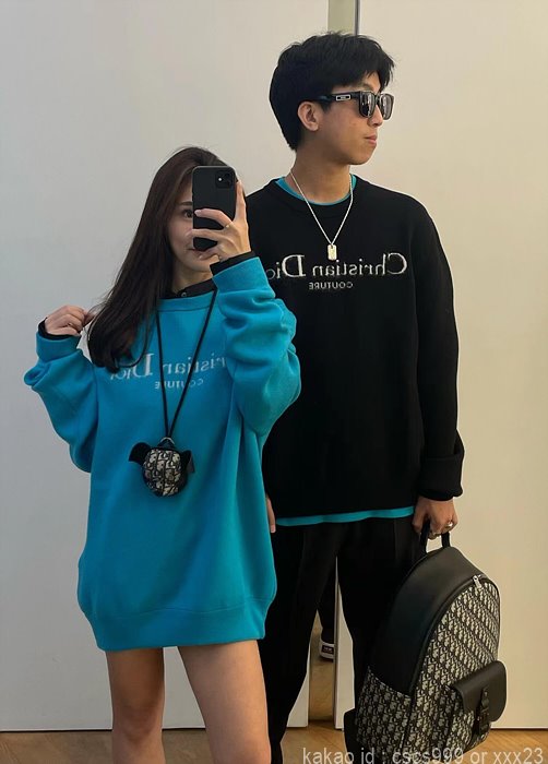 디올 니트 (2 color) 레플리카 미러급 SA급 S급 고퀄리티 의류 긴팔 라운드 [남성여성공용] - best 3