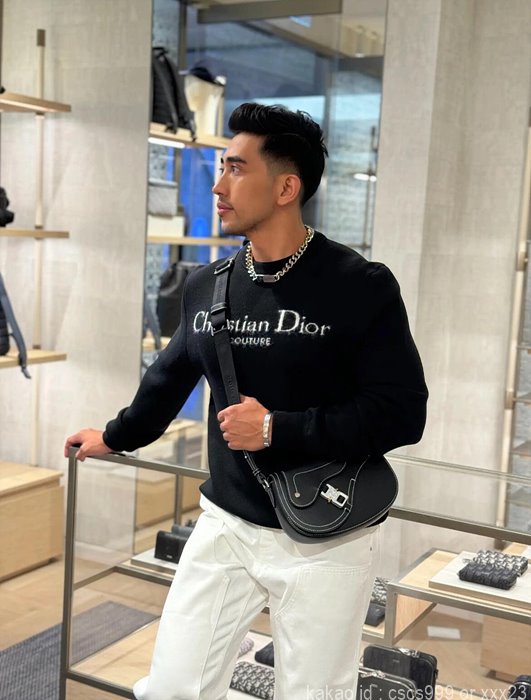 디올 니트 (2 color) 레플리카 미러급 SA급 S급 고퀄리티 의류 긴팔 라운드 [남성여성공용] - best 8