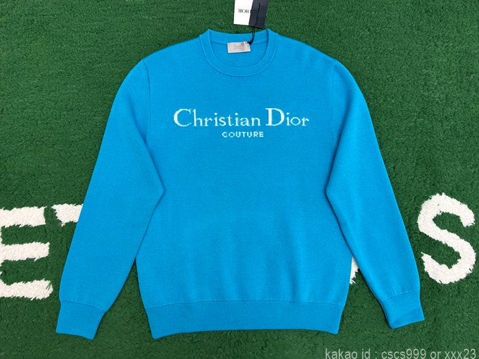 디올 니트 (2 color) 레플리카 미러급 SA급 S급 고퀄리티 의류 긴팔 라운드 [남성여성공용] - best 10