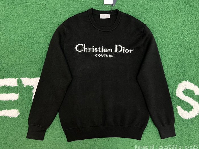 디올 니트 (2 color) 레플리카 미러급 SA급 S급 고퀄리티 의류 긴팔 라운드 [남성여성공용] - best 18