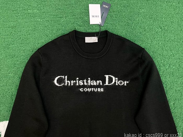 디올 니트 (2 color) 레플리카 미러급 SA급 S급 고퀄리티 의류 긴팔 라운드 [남성여성공용] - best 20