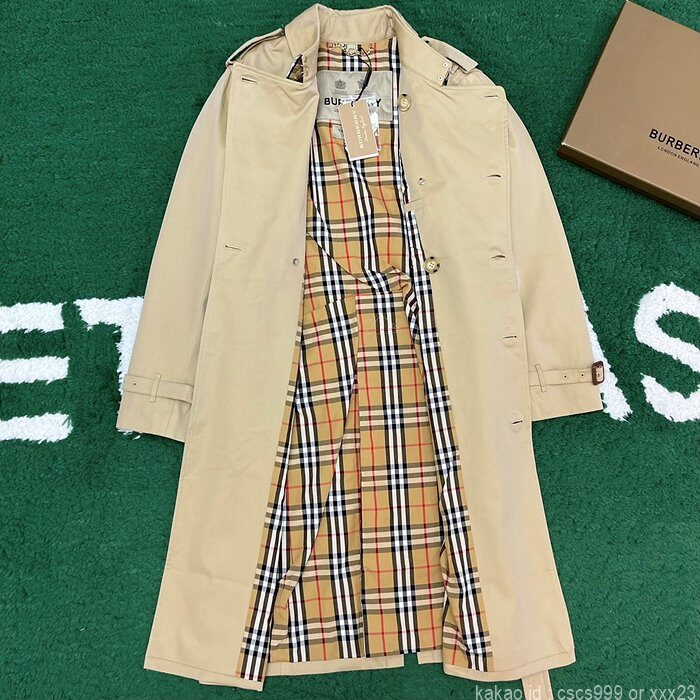버버리 롱코트 레플리카 미러급 SA급 S급 고퀄리티 의류 [남성여성공용] - best 10