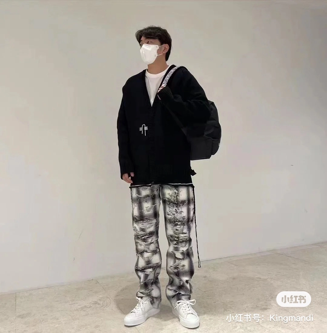 vg-지방시-레플리카-체크무늬-디스트럭션-팬츠-명품 레플리카 미러 SA급 (VG) 지방시 레플리카 체크무늬 디스트럭션 팬츠 10