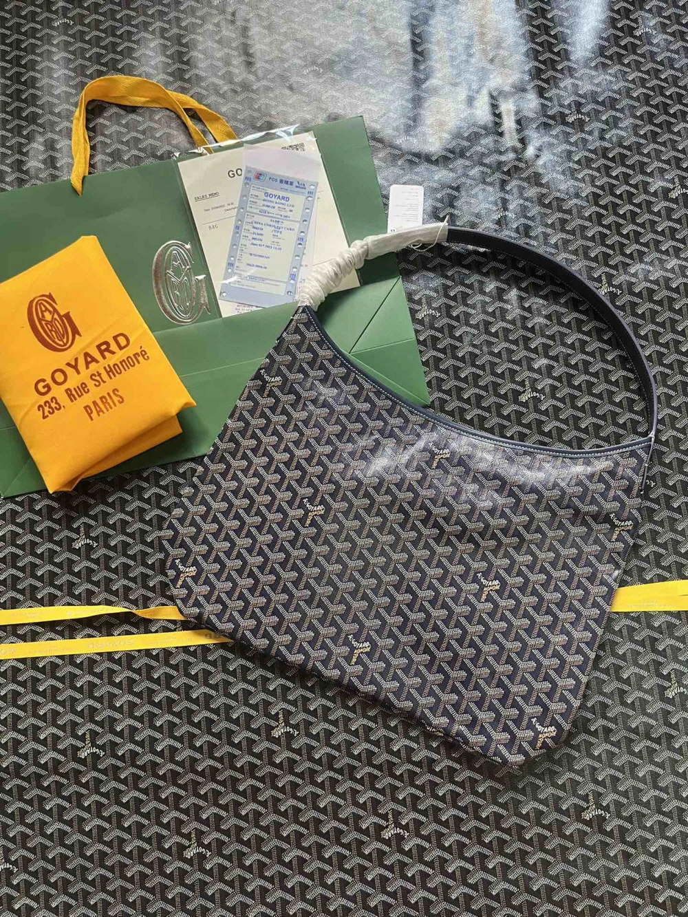 고야드 보헴 호보백 네이비 PM 레플리카 미러급 SA급 S급 고퀄리티 가방 best 숄더백 [여성] 4