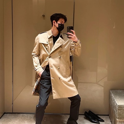 버버리 트렌치코트 (3 color) 레플리카 미러급 SA급 S급 고퀄리티 헤리티지 롱코트 의류 [남성] 최상급 하이엔드 - best