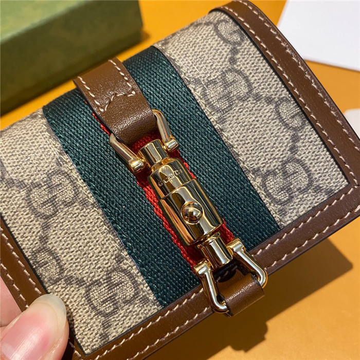 구찌-레플리카-재키-1961-카드-케이스-지갑-645536-명품 레플리카 미러 SA급 구찌 레플리카 재키 1961 카드 케이스 지갑 645536 신상 3