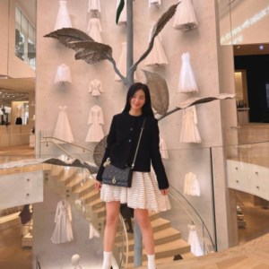 디올 레플리카 MISS DIOR 탑 핸들백 블랙