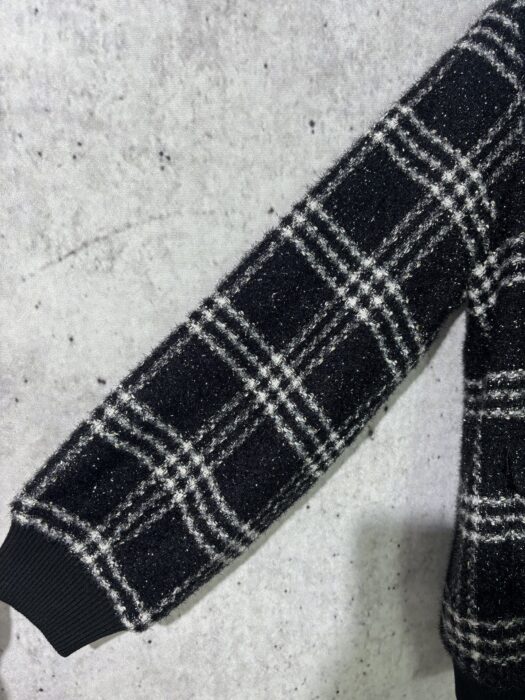 샤넬 체크 카라넥 자켓 블랙 레플리카 미러급 SA급 S급 고퀄리티 하이엔드 최상급 의류 [남성여성공용] - thebest 11