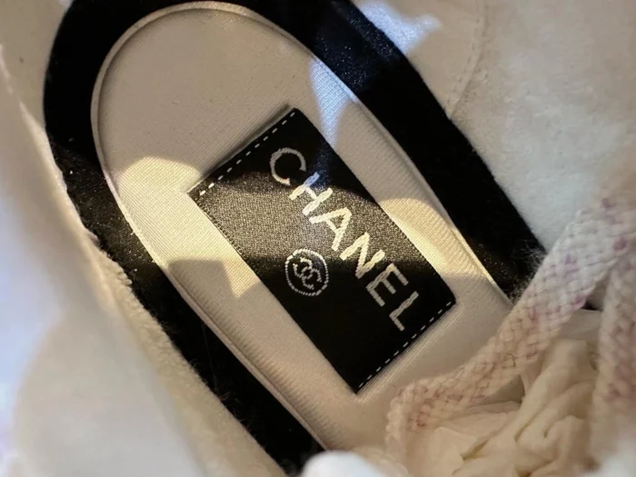 샤넬 CC 로고 트위드 스니커즈 핑크 레플리카 미러급 SA급 S급 고퀄리티 신발 [여성] best  16