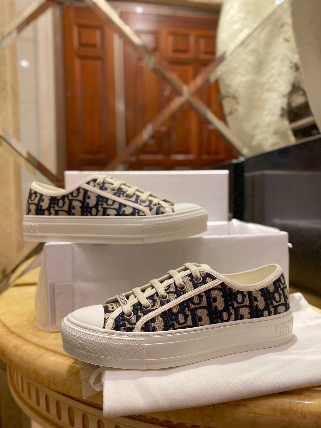 디올 레플리카 워크앤디올 오블리크 스니커즈 4