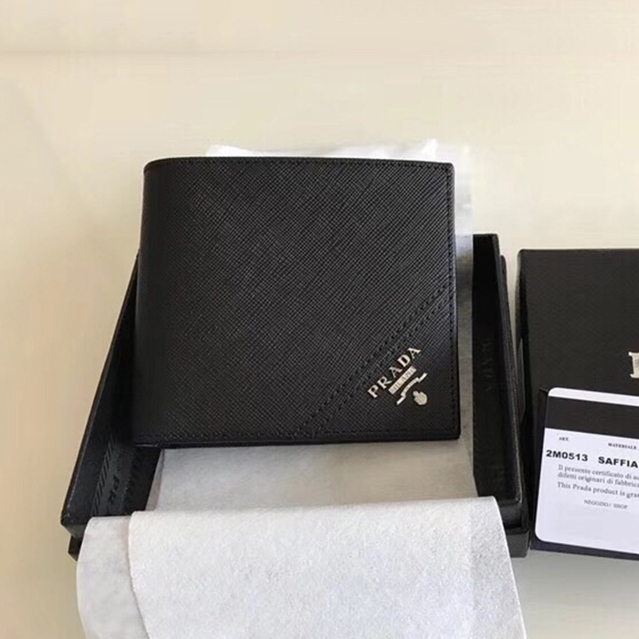 프라다-레플리카-사피아노-로고-레더-반지갑-2m0513-남자지갑-명품 레플리카 미러 SA급 프라다 레플리카 사피아노 로고 레더 반지갑 2M0513 남자지갑 PRADA 4002 - best 2