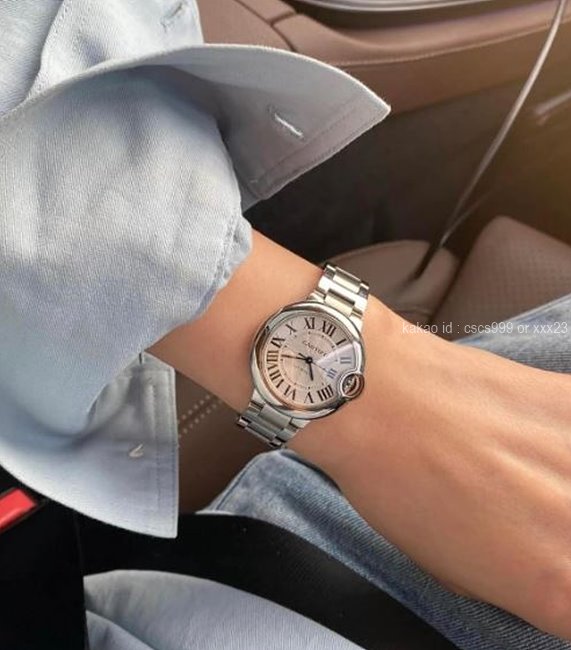 까르띠에 발롱블루 (4 size) 시계 (쿼츠,오토매틱) 레플리카 미러급 SA급 S급 고퀄리티 최상급 하이엔드 워치 [남성여성공용] 37