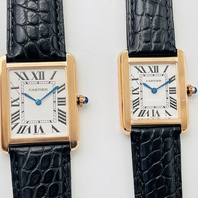 까르띠에 탱크 (3 size) 머스트 솔로 시계 레플리카 미러급 SA급 S급 고퀄리티 최상급 하이엔드 워치 [남성여성공용] 15