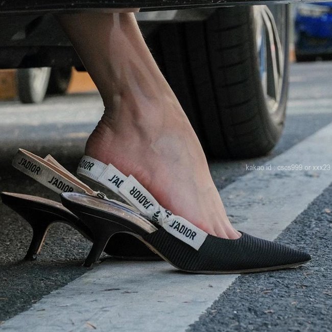 디올 (3 size) 슬링백 패브릭 구두 블랙 레플리카 미러급 SA급 S급 고퀄리티 최상급 하이엔드 신발 [여성] 16