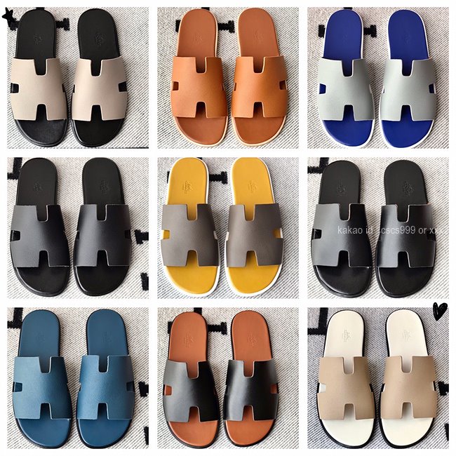 에르메스 이즈미르 슬리퍼 (Multi-color) 레플리카 미러급 SA급 S급 고퀄리티 최상급 하이엔드 신발 [남성] 51