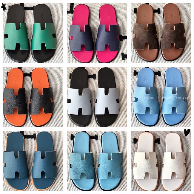 에르메스 이즈미르 슬리퍼 (Multi-color) 레플리카 미러급 SA급 S급 고퀄리티 최상급 하이엔드 신발 [남성] 52