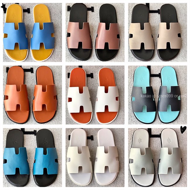 에르메스 이즈미르 슬리퍼 (Multi-color) 레플리카 미러급 SA급 S급 고퀄리티 최상급 하이엔드 신발 [남성] 53