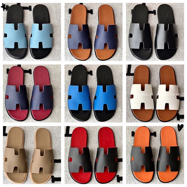 에르메스 이즈미르 슬리퍼 (Multi-color) 레플리카 미러급 SA급 S급 고퀄리티 최상급 하이엔드 신발 [남성] 74