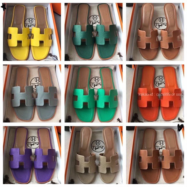 에르메스 오란 슬리퍼 (Multi-color) 레플리카 미러급 SA급 S급 고퀄리티 최상급 하이엔드 신발 [여성] 18