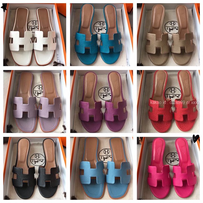 에르메스 오란 슬리퍼 (Multi-color) 레플리카 미러급 SA급 S급 고퀄리티 최상급 하이엔드 신발 [여성] 19