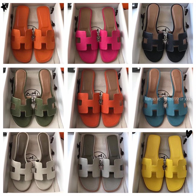 에르메스 오란 슬리퍼 (Multi-color) 레플리카 미러급 SA급 S급 고퀄리티 최상급 하이엔드 신발 [여성] 20