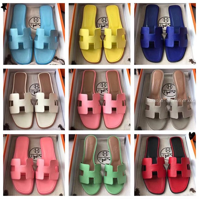 에르메스 오란 슬리퍼 (Multi-color) 레플리카 미러급 SA급 S급 고퀄리티 최상급 하이엔드 신발 [여성] 28