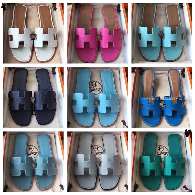 에르메스 오란 슬리퍼 (Multi-color) 레플리카 미러급 SA급 S급 고퀄리티 최상급 하이엔드 신발 [여성] 31