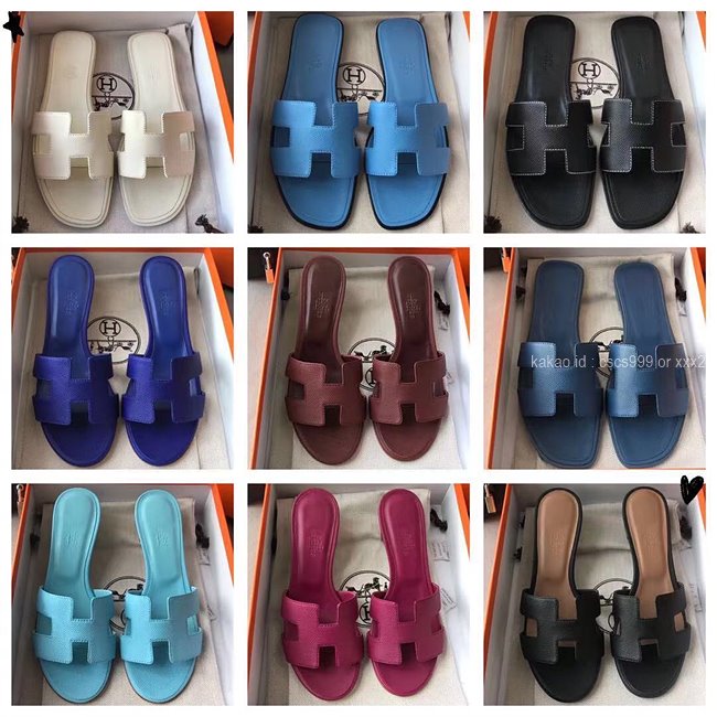 에르메스 오란 슬리퍼 (Multi-color) 레플리카 미러급 SA급 S급 고퀄리티 최상급 하이엔드 신발 [여성] 32