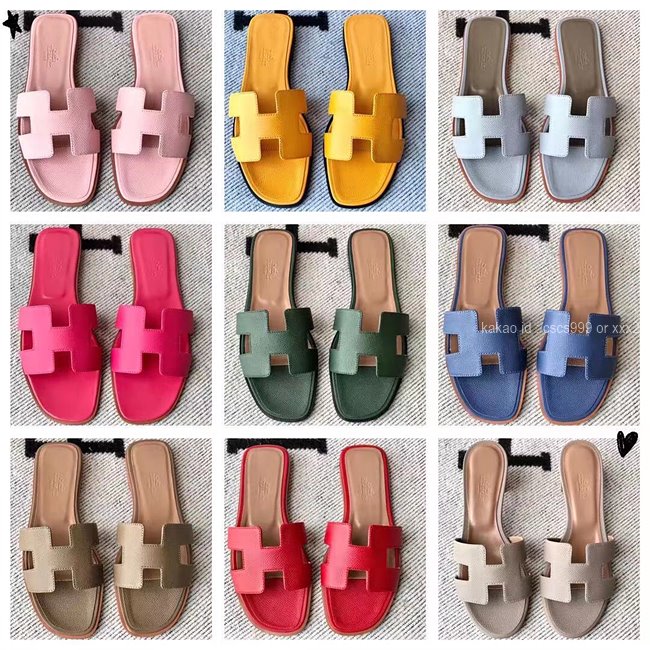 에르메스 오란 슬리퍼 (Multi-color) 레플리카 미러급 SA급 S급 고퀄리티 최상급 하이엔드 신발 [여성] 44