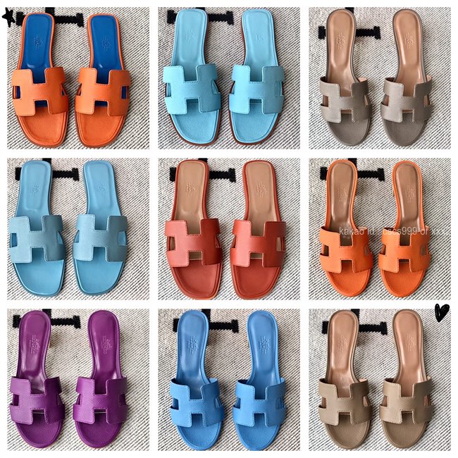 에르메스 오란 슬리퍼 (Multi-color) 레플리카 미러급 SA급 S급 고퀄리티 최상급 하이엔드 신발 [여성] 53